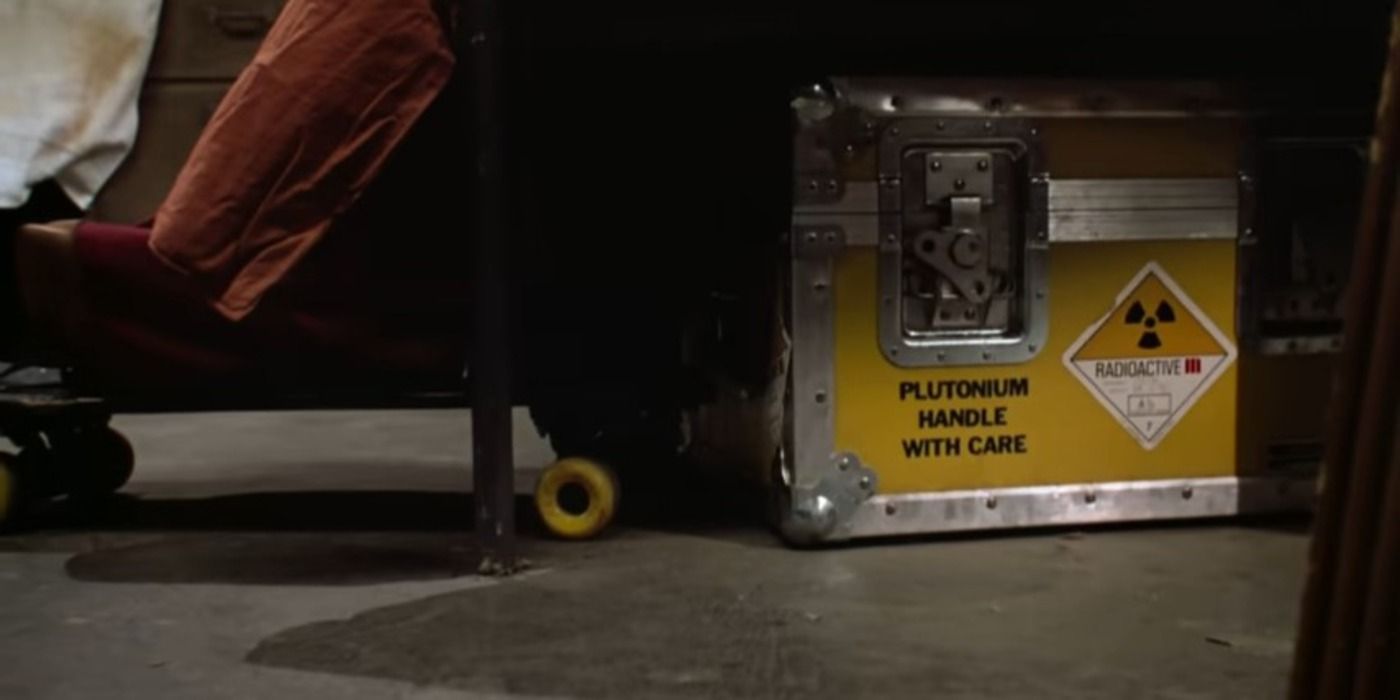 The stolen plutonium in Back to the Future (1985)