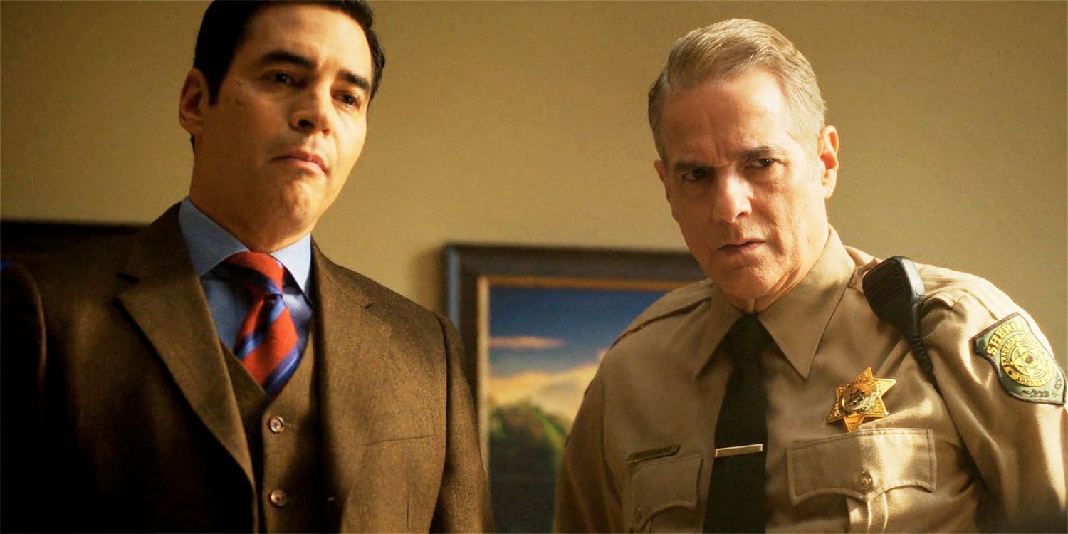 Will Trent and his dad in season 3, episode 19, talking to a suspect