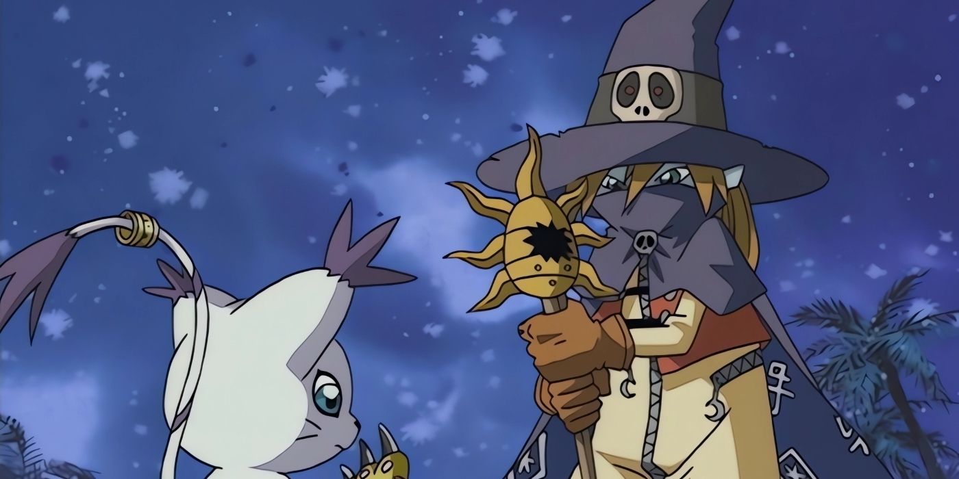 Wizardmon And Gatomon Love