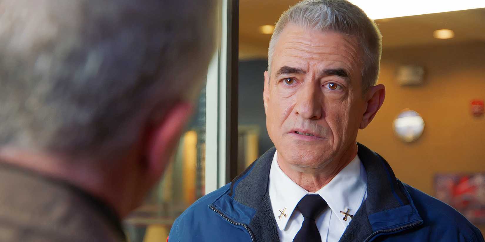 Dermot Mulroney as Dom Pascal in Chicago Fire season 13.