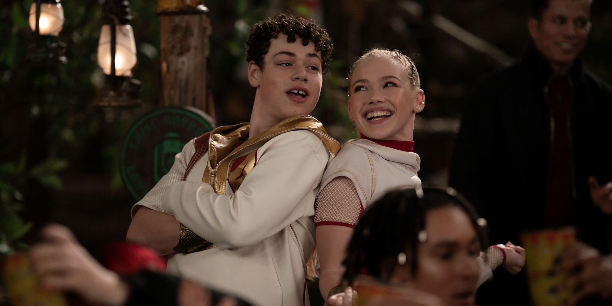 Ray and Nova smiling back to back in Zombies 4 Dawn of the Vampires