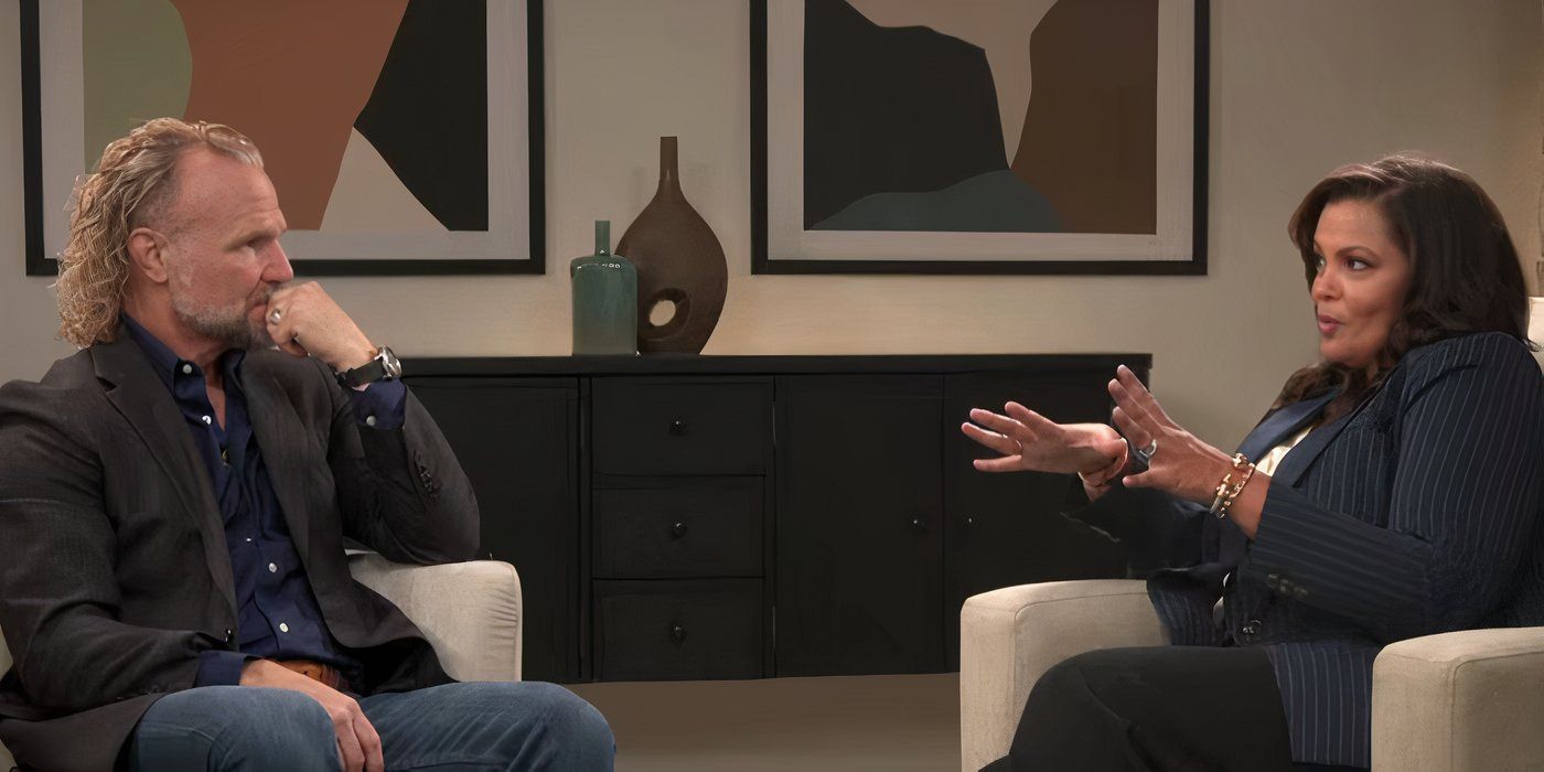 Sister Wives' Kody Brown and Suki Krishnan at the one-on-one
