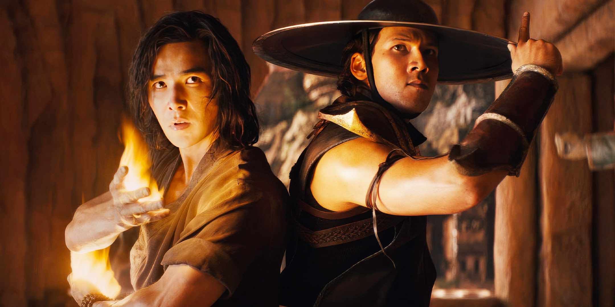 Liu Kang and Kung Lao in Mortal Kombat