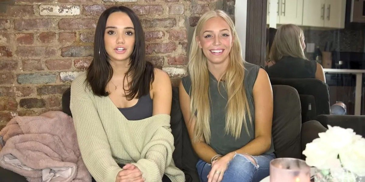 Alex Cooper and Sofia Franklyn On Call Her Daddy