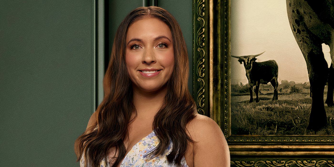 The McBee Dynasty: Real American Cowboys's Alli Ventresca in a white floral top
