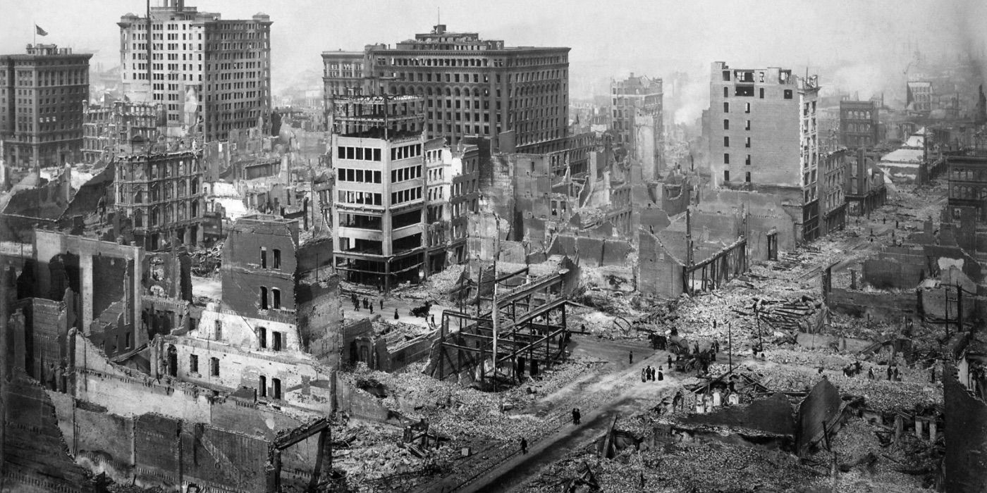Após o terremoto de 1906 em São Francisco
