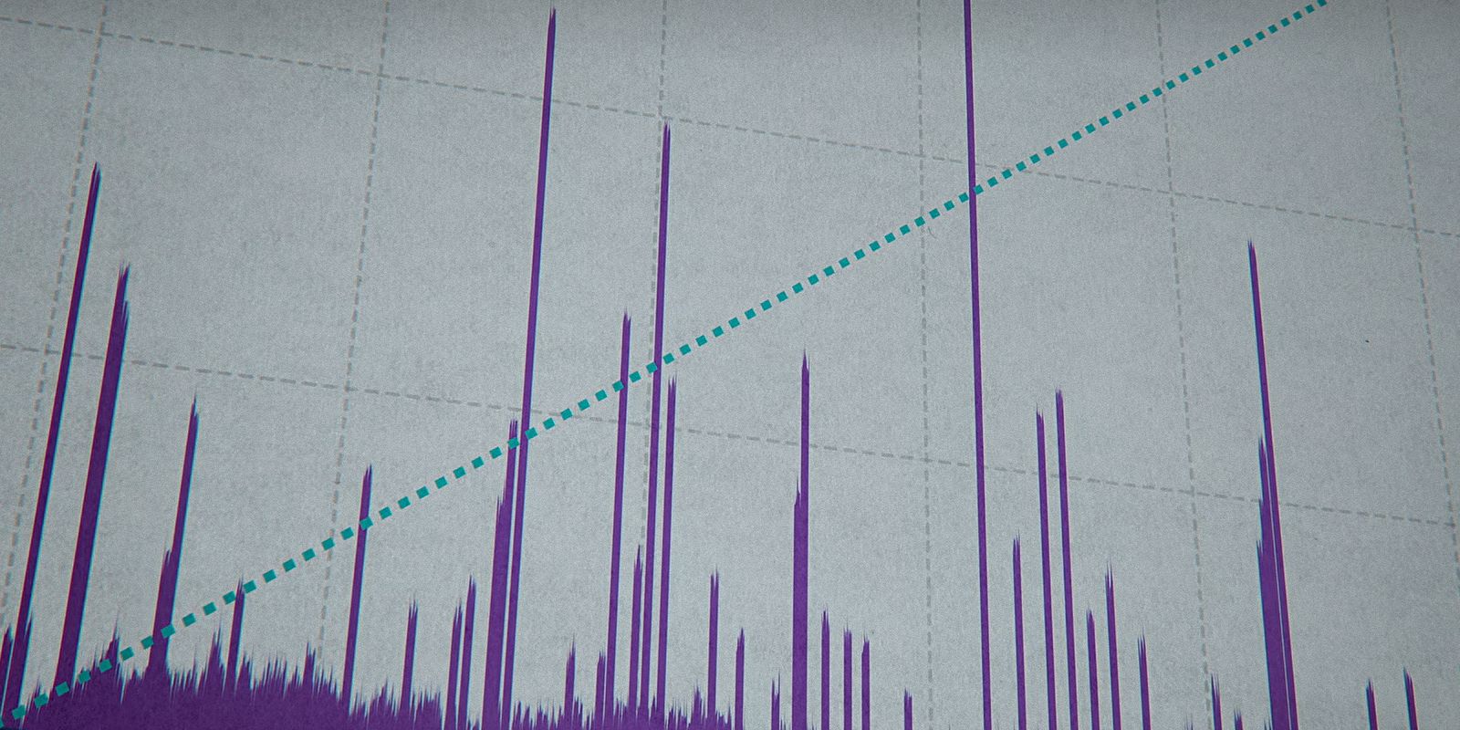Un graphique des sons du capteur auditif du Titan