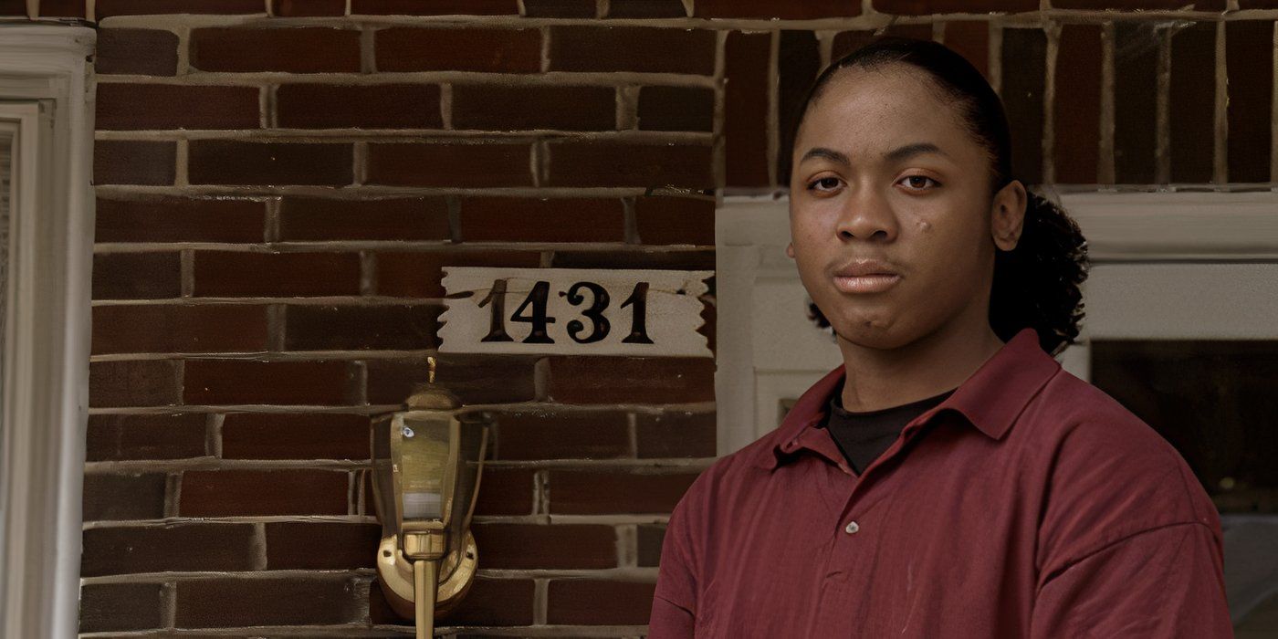 Namond (Julito McCullum) looking unsure in The Wire season 4.