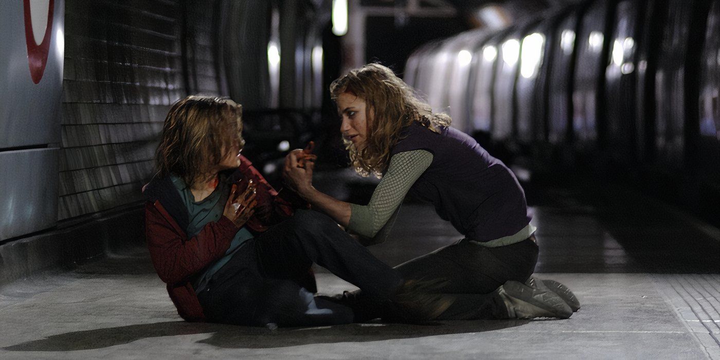 Andy and Tammy in 28 Weeks Later's ending