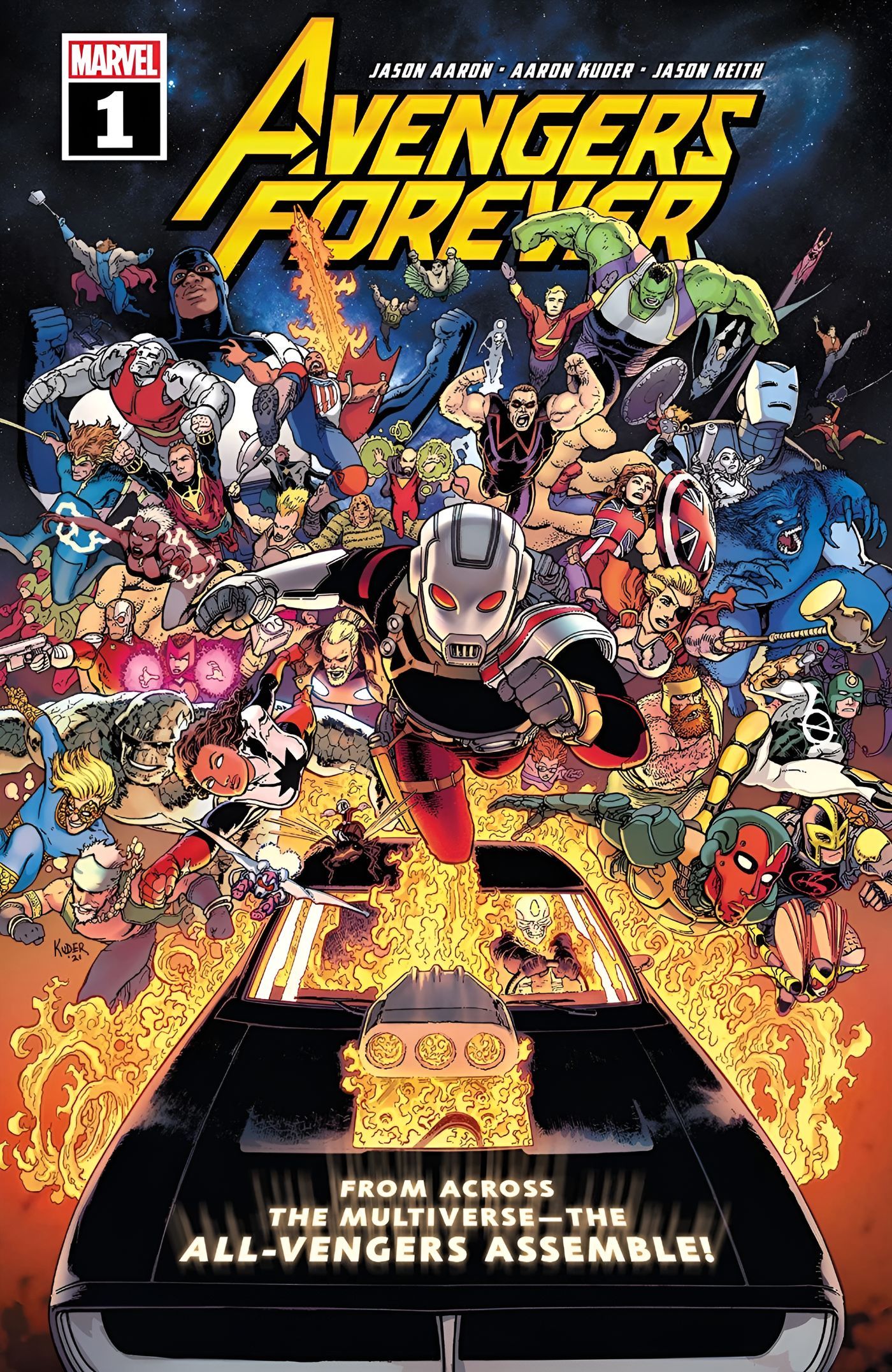 Cover "Avengers Forever" (2021)