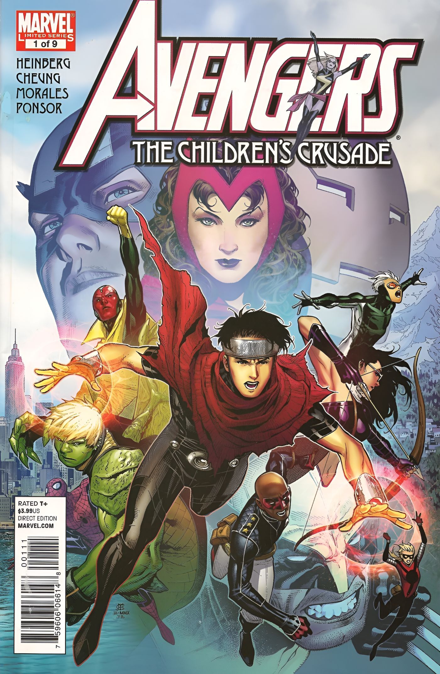 Copertina "Avengers The Children’s Crusade"