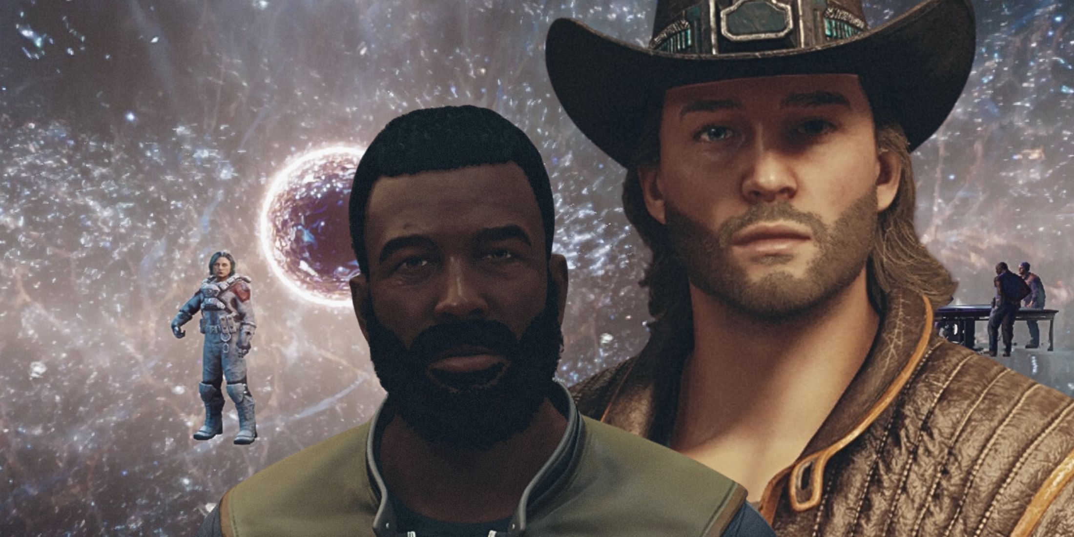 Barrett and Sam and becoming starborn in Starfield.