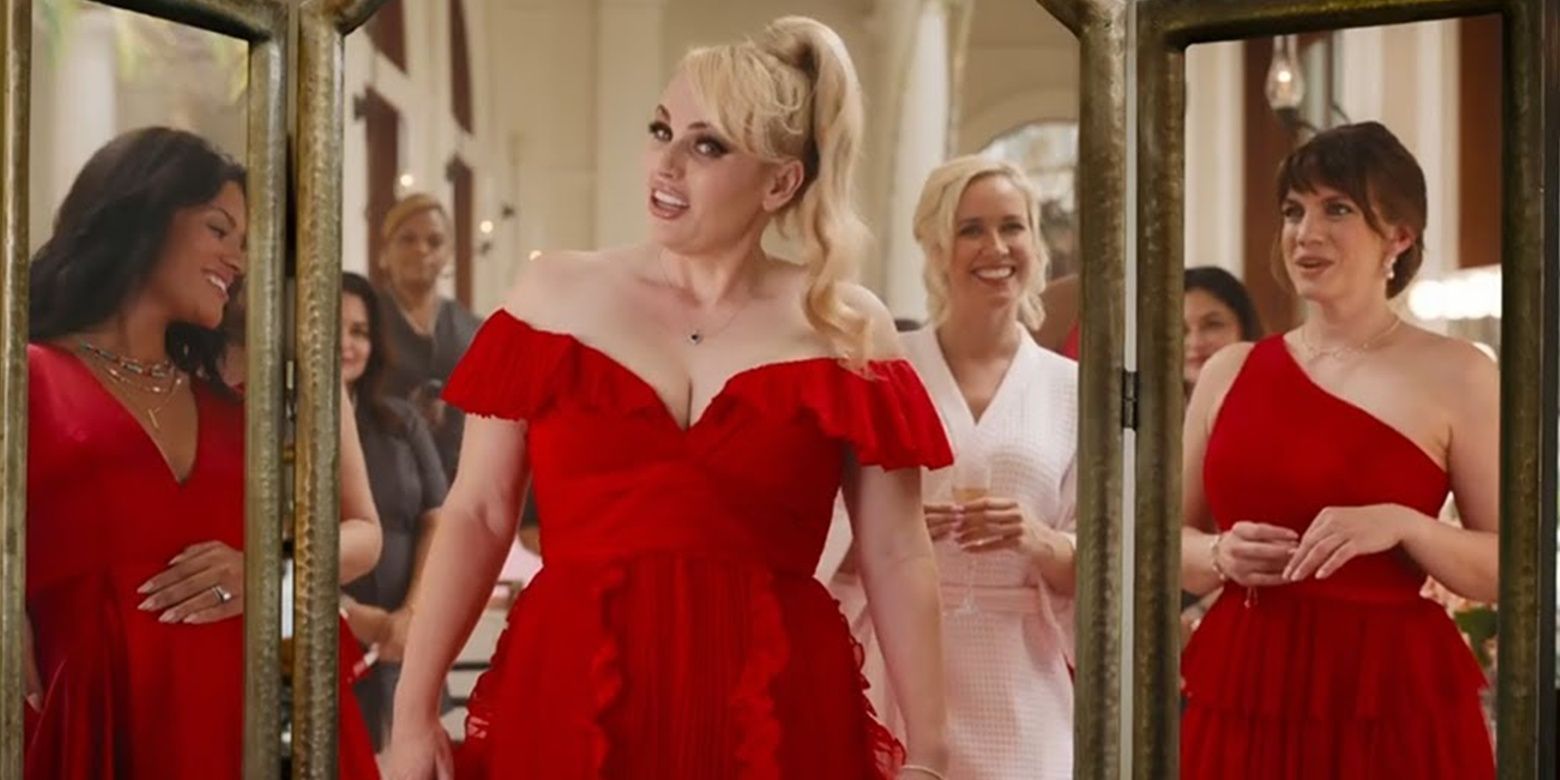 Bridesmaids getting dressed in Bride Hard