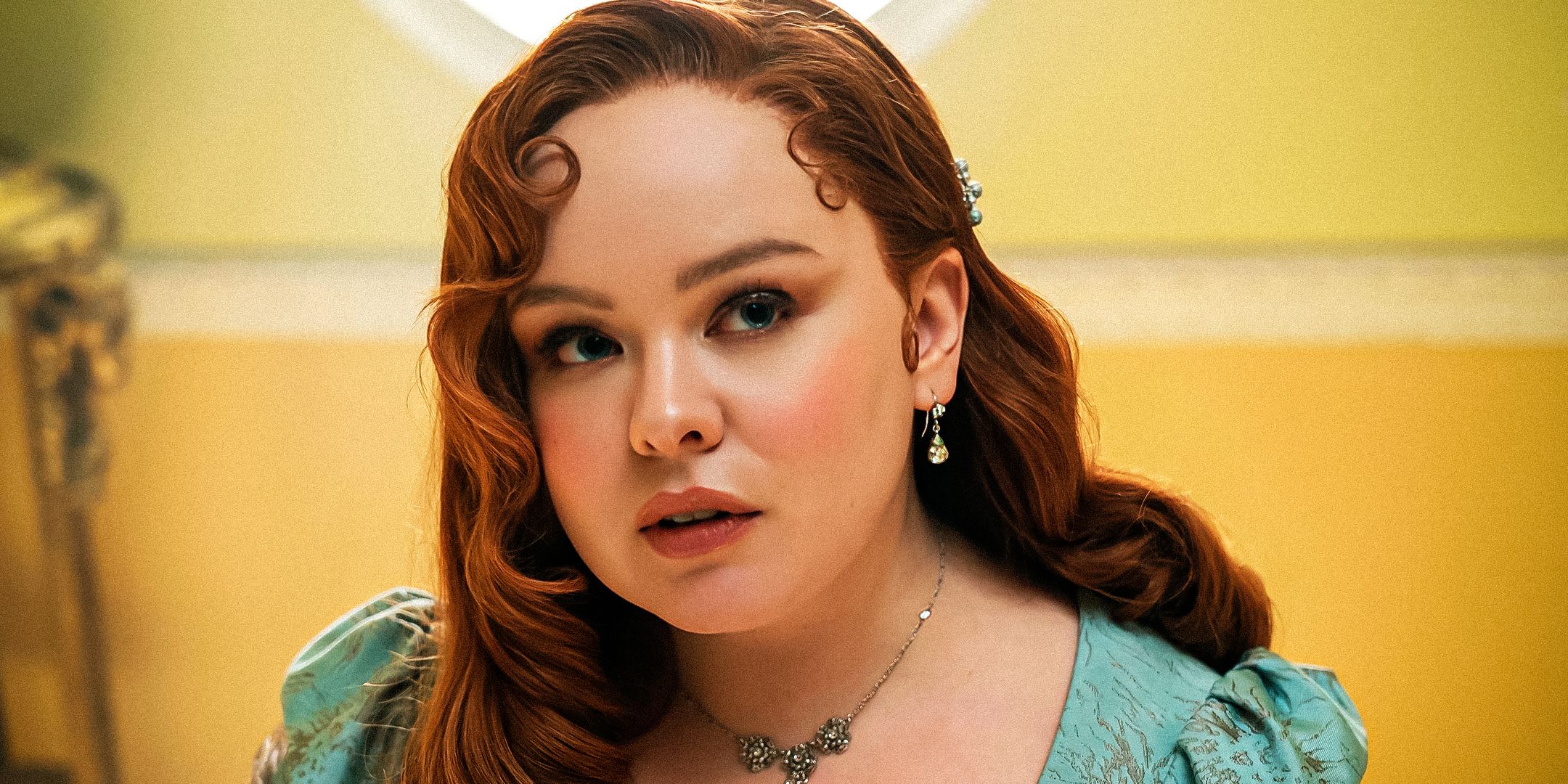 Nicola Coughlan as Penelope Featherington in Bridgerton 
