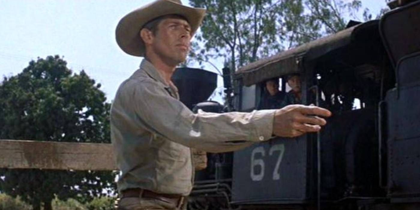 James Coburn as Britt in The Magnificent Seven