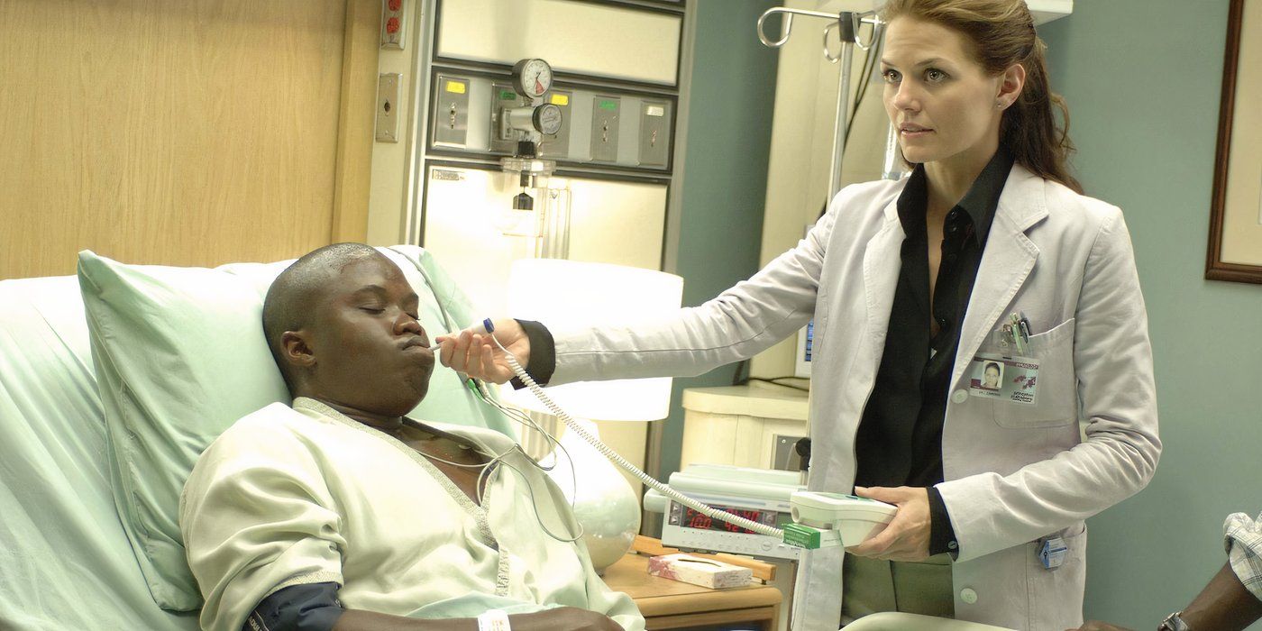 Carnell being treated in the House episode Daddy's Boy