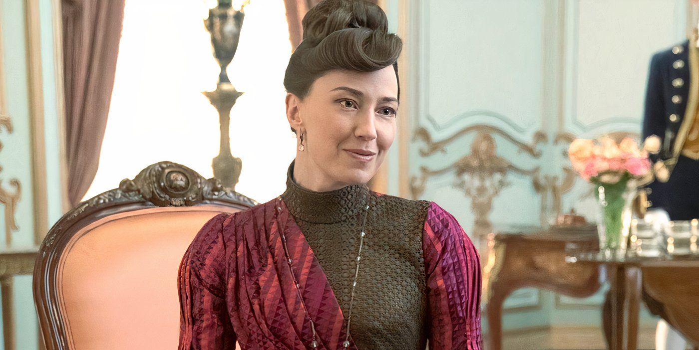 Carrie Coon as Bertha in The Gilded Age