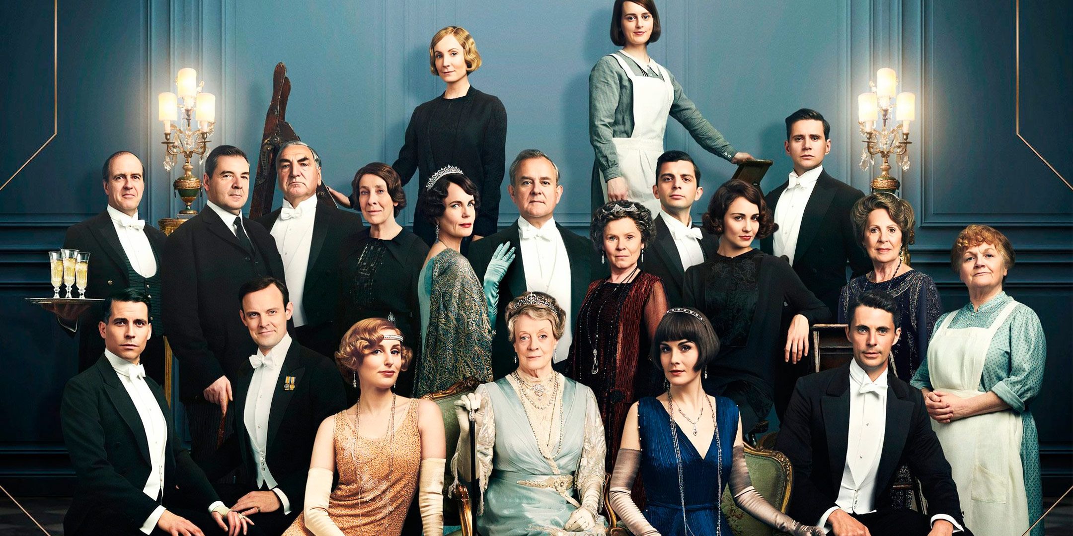 While Waiting For Downton Abbey's Final Movie, Watch This New 88% RT Period Drama Show That's Looking Like A Great Replacement The full cast of Downton Abbey