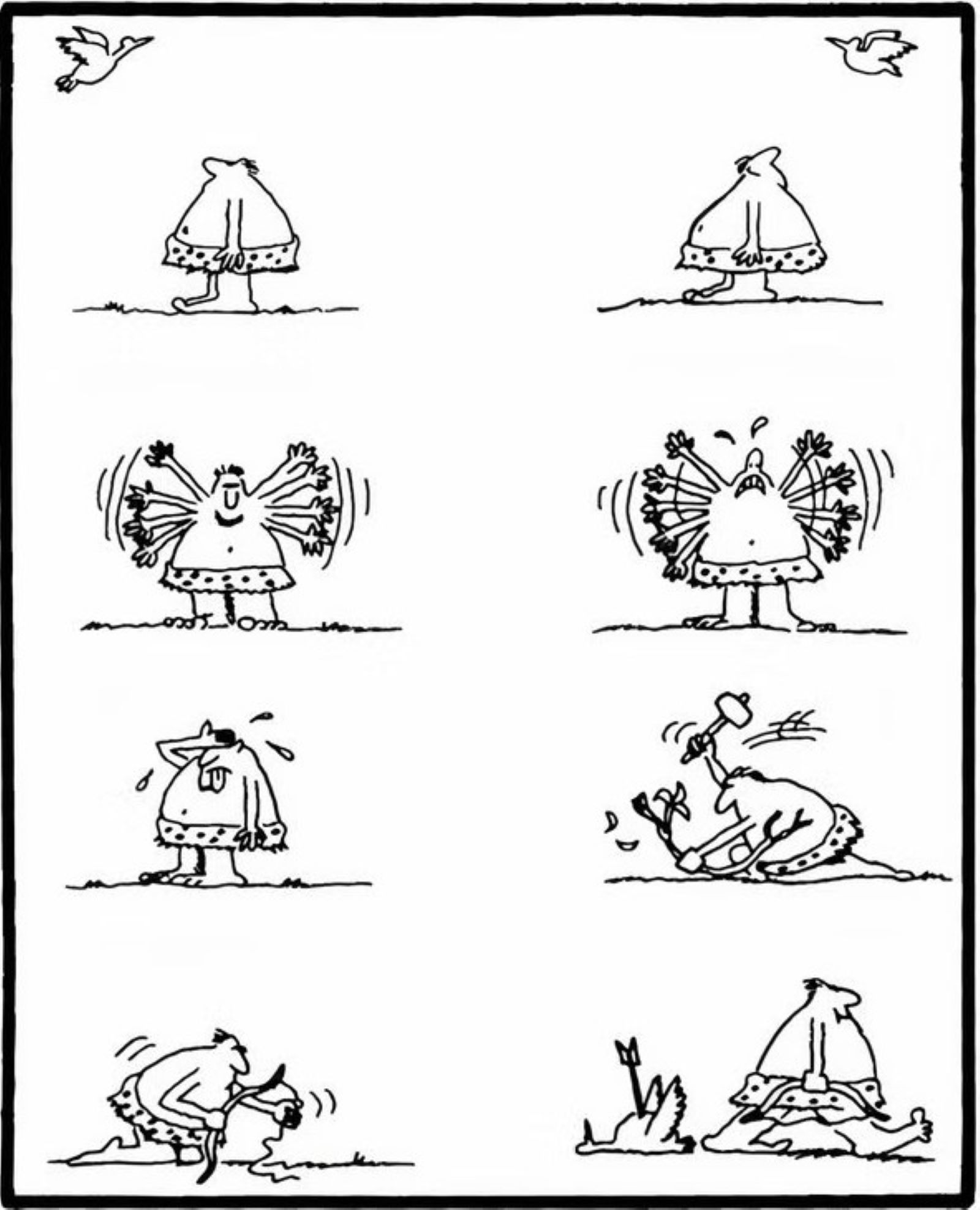 Cave Man Flight Duck