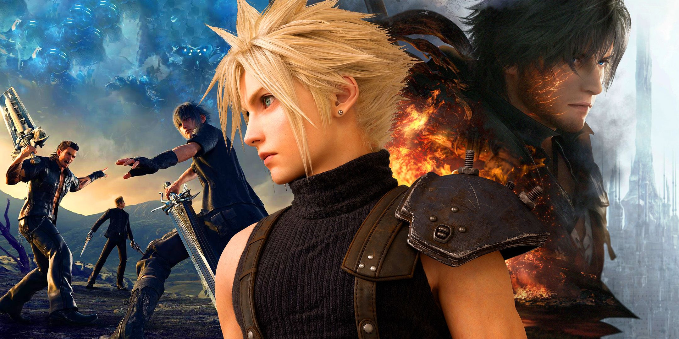 Characters from various FF games