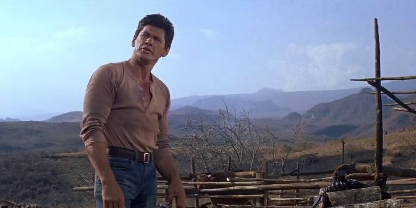 Charles Bronson as Bernando in The Magnificent Seven
