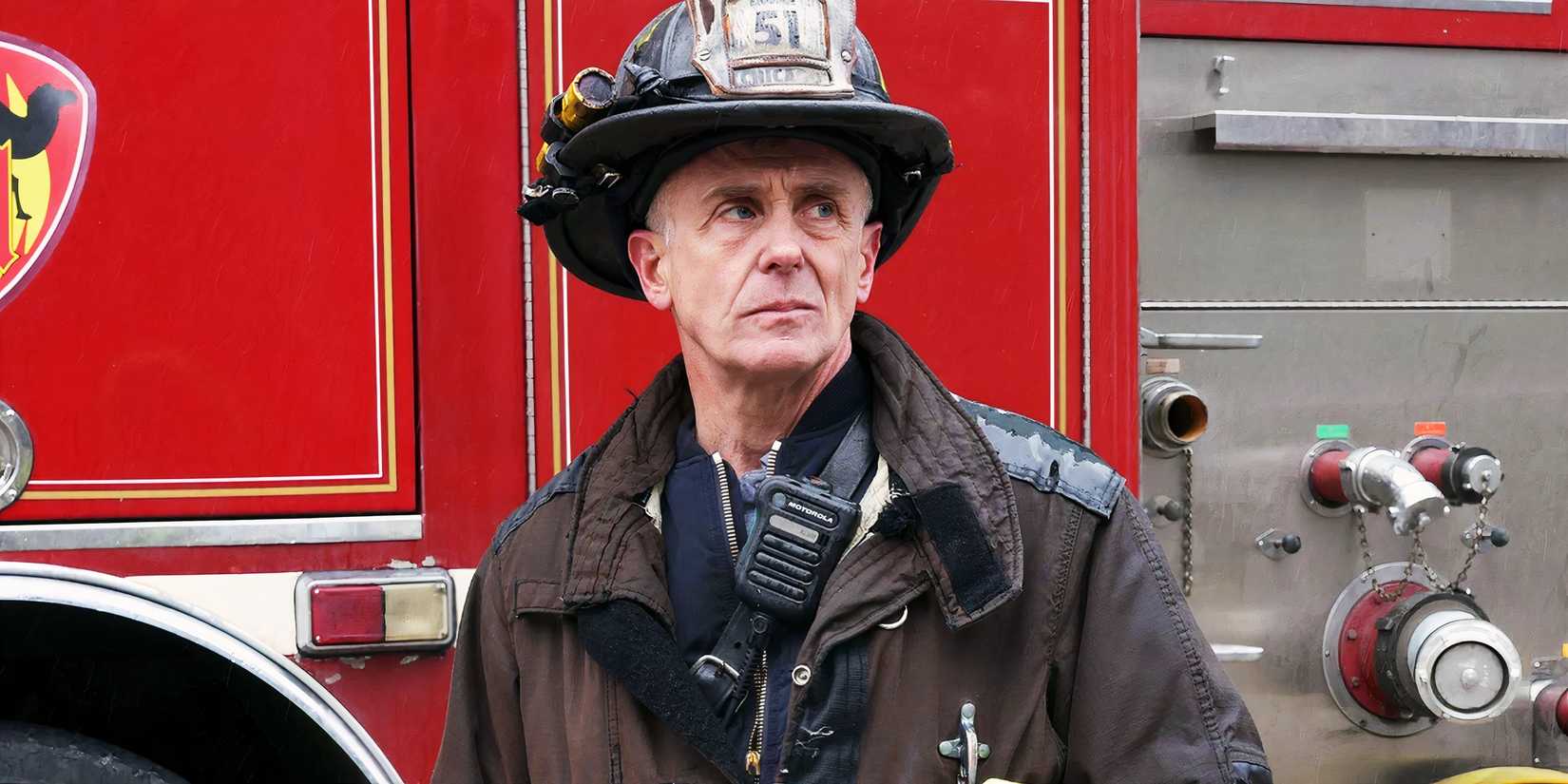 David Eigenberg as Christopher Herrmann in Chicago Fire.