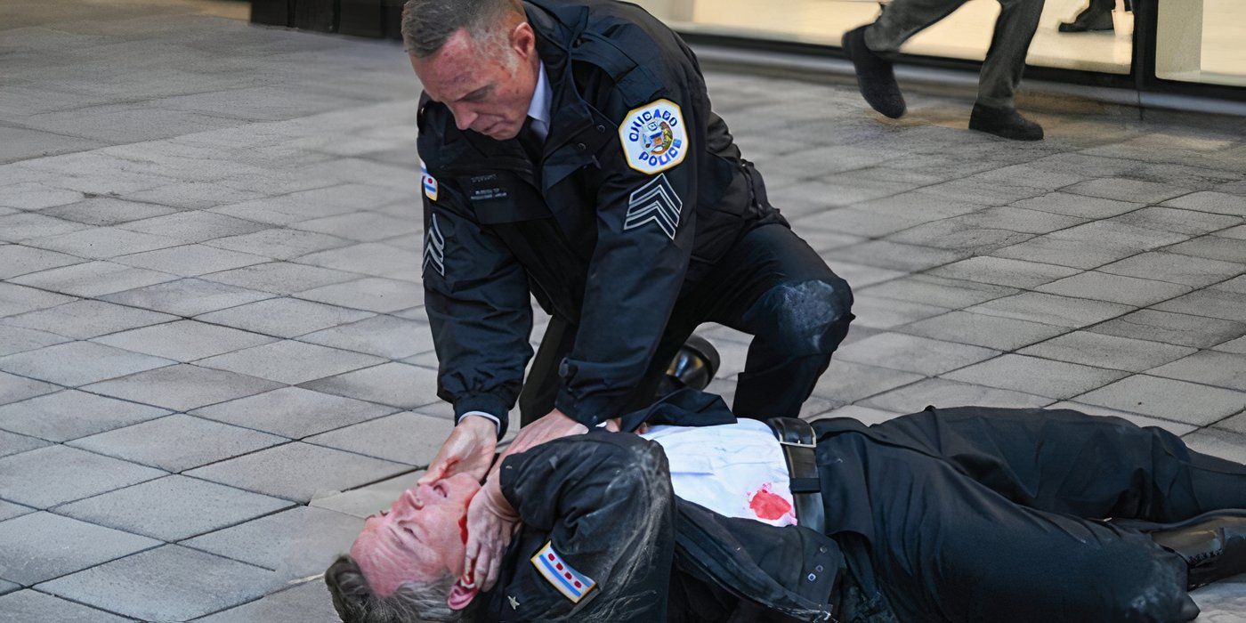 Jason Beghe as Hank Voight and Shawn Hatosy as Charlie Reid in Chicago PD