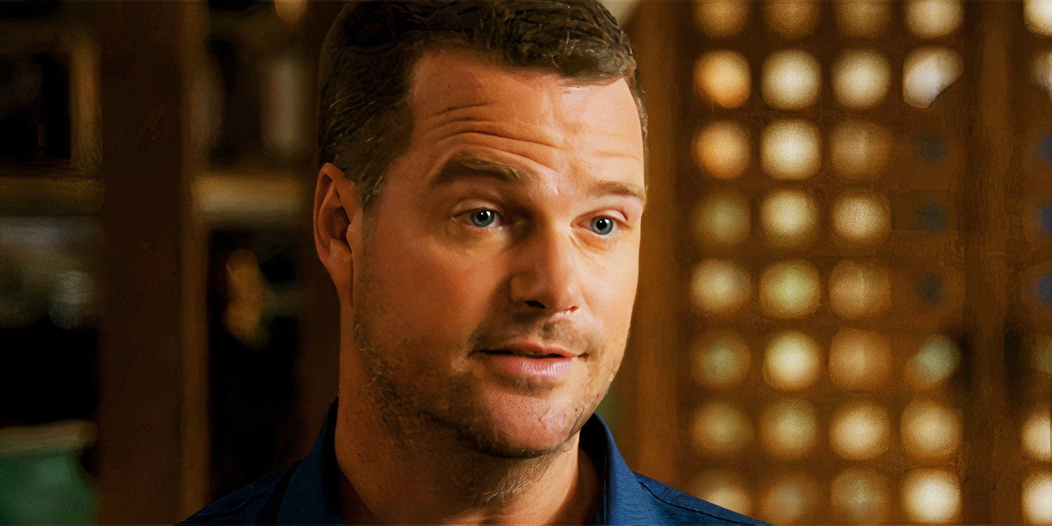 Chris O'Donnell as Callen in NCIS Los Angeles in season 9, episode 5, talking to a co-worker