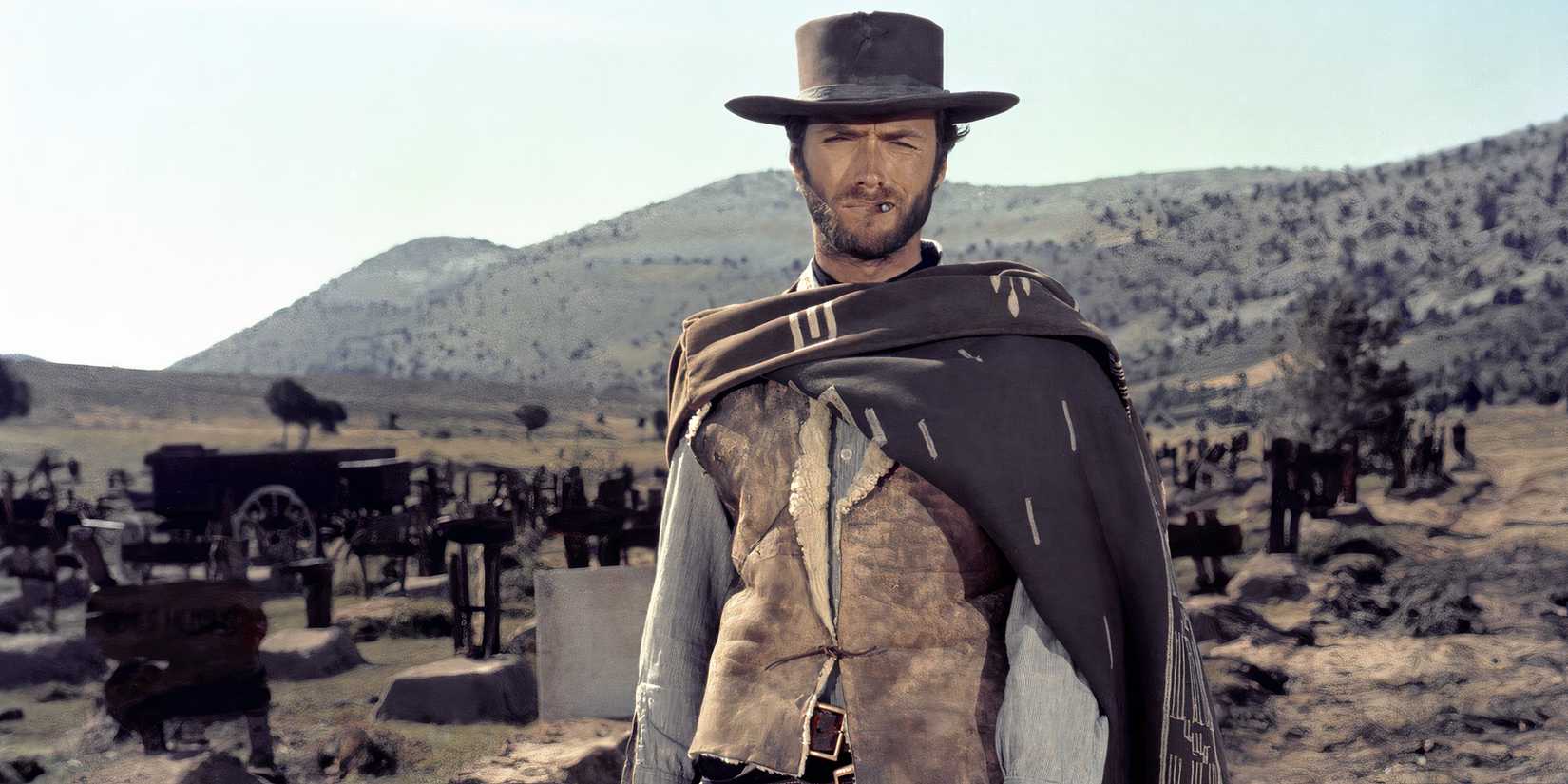 Clint Eastwood em The Good, The Bad And The Ugly