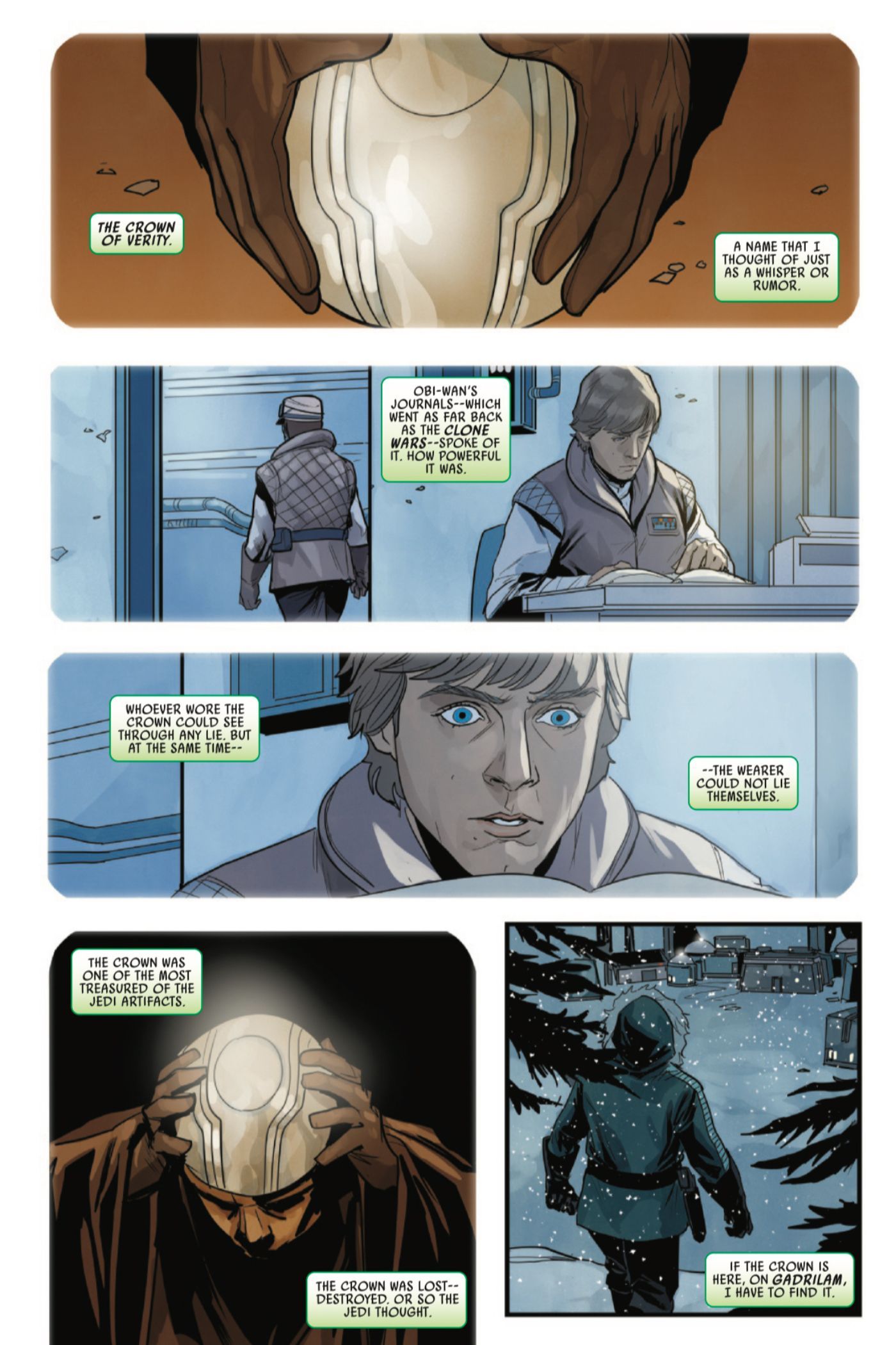 Luke Skywalker in Alex Segura's Star Wars #2