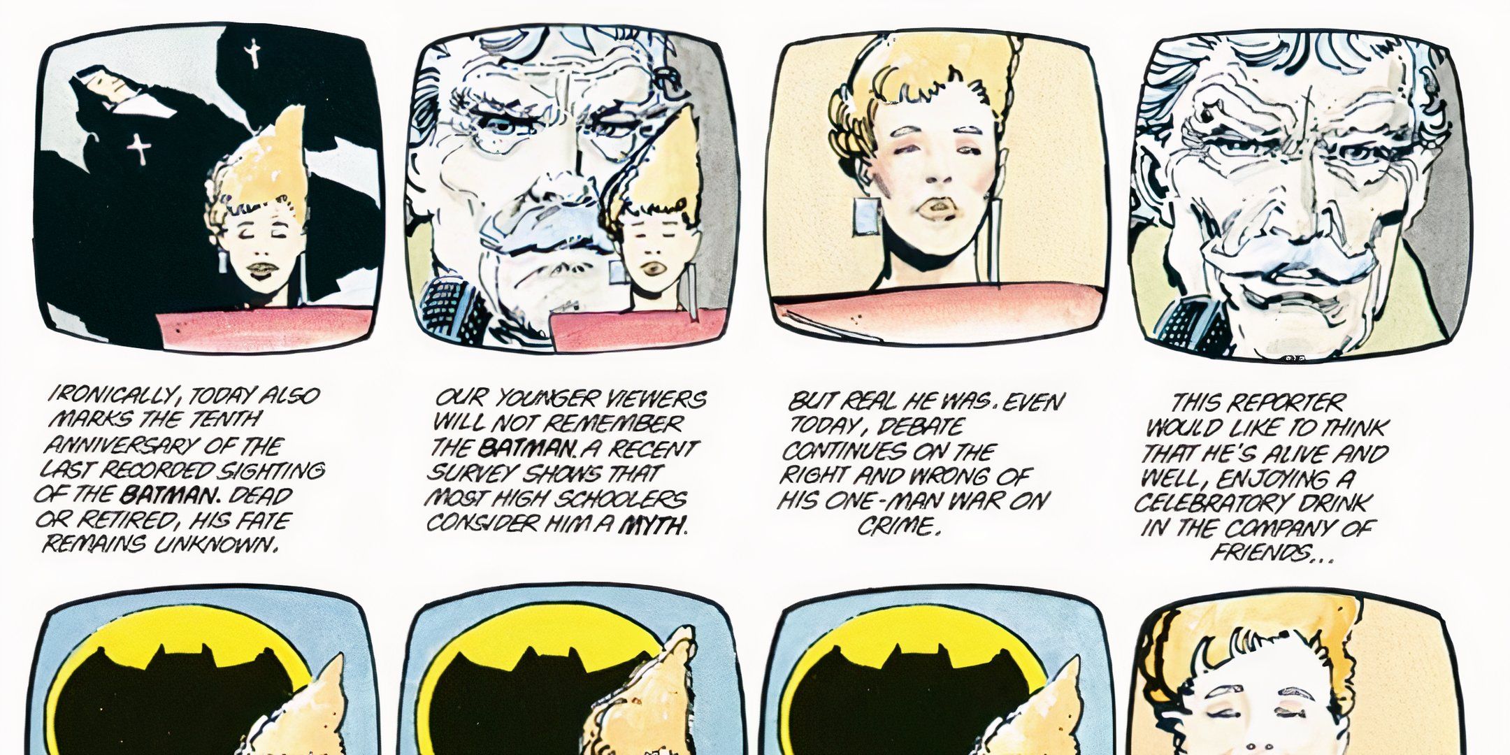 Dark Knight Returns Media Interviews DC