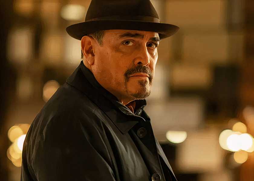 David Zayas nel ruolo di Angel Batista in Dexter Resurrection