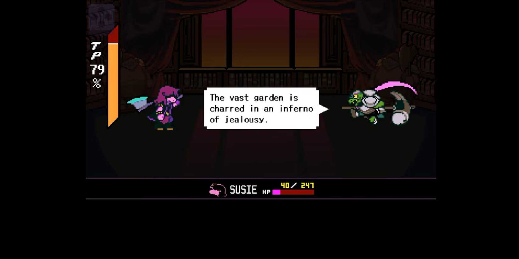Deltarune Gerson Hammer of Justice Dialogue Chapter Five
