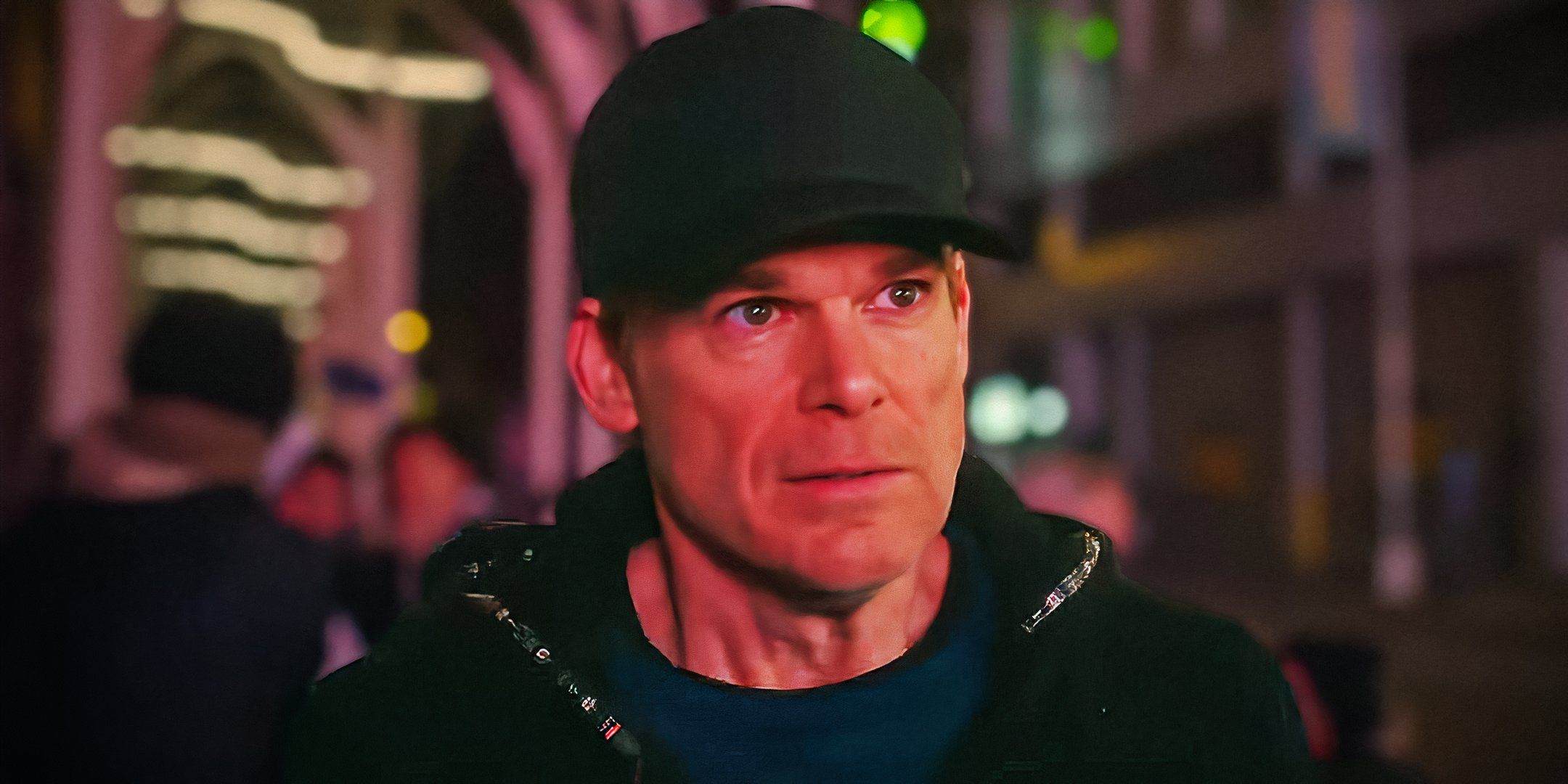 Dexter wearing a hat in Resurrection