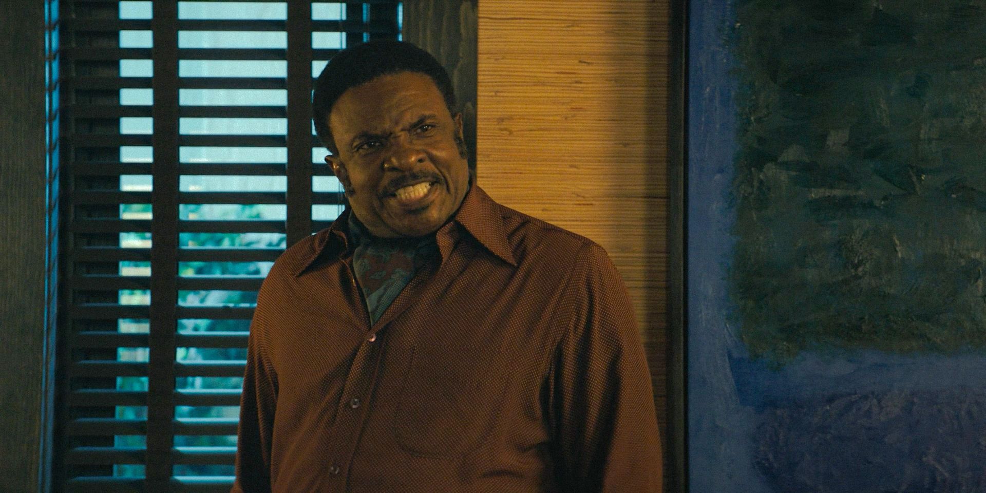 Ezra Saxton (Keith David) angry in Duster Season 1 Ep 5