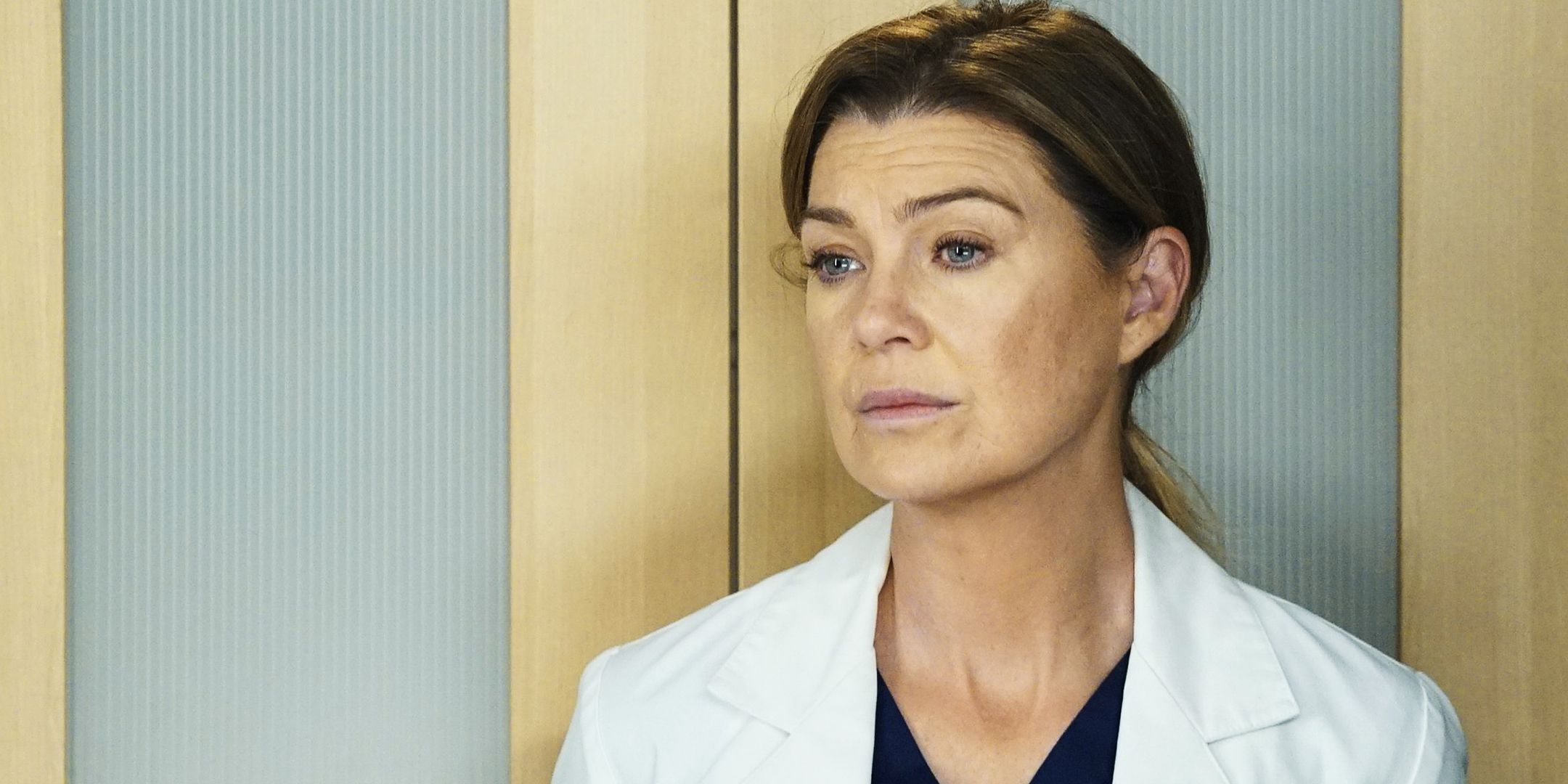 Ellen Pompeo as Meredith Grey in Grey's Anatomy