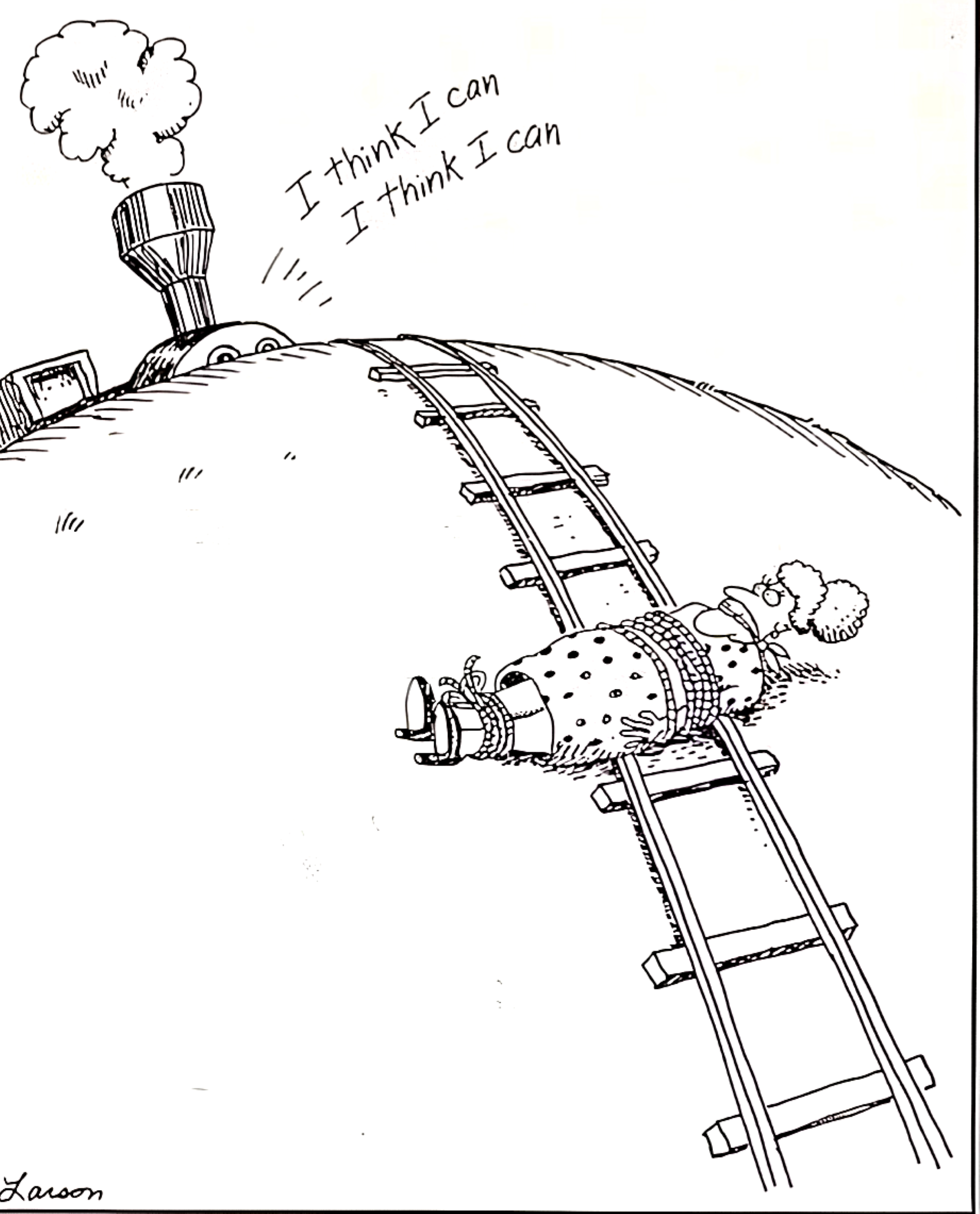 far side train thomas