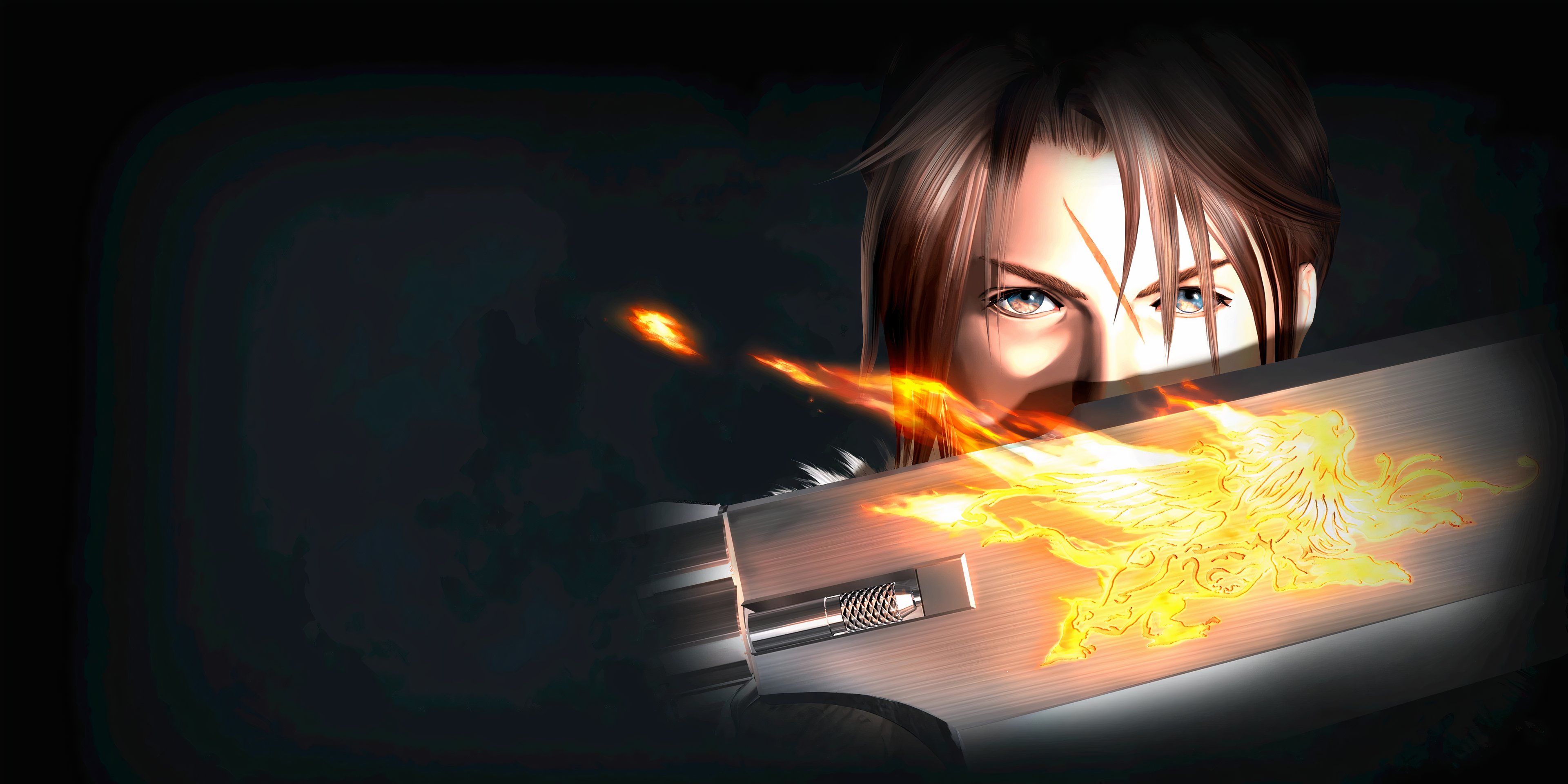 Final Fantasy 8 Squall Key Art