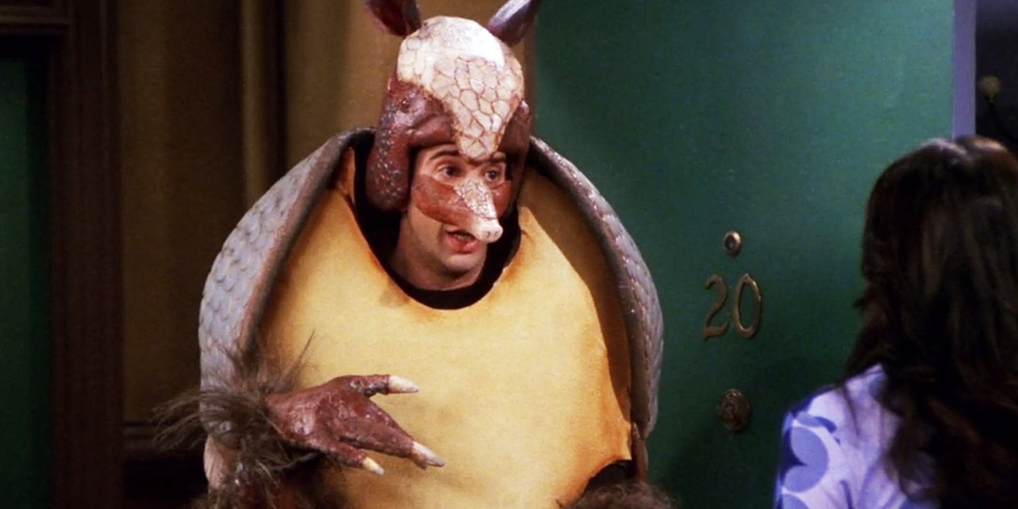 Ross as the Holiday Armadillo