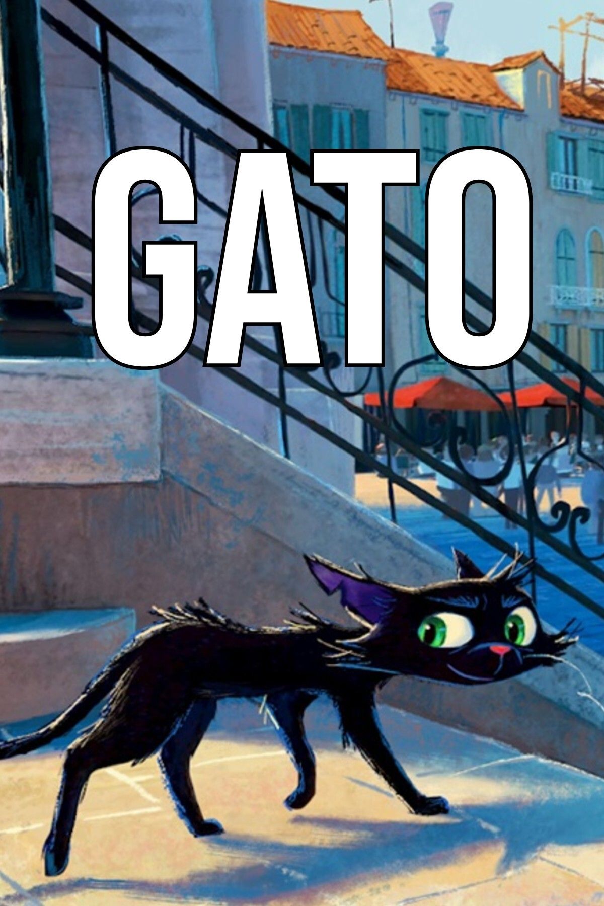 Gatto Pixar Film Placeholder Poster