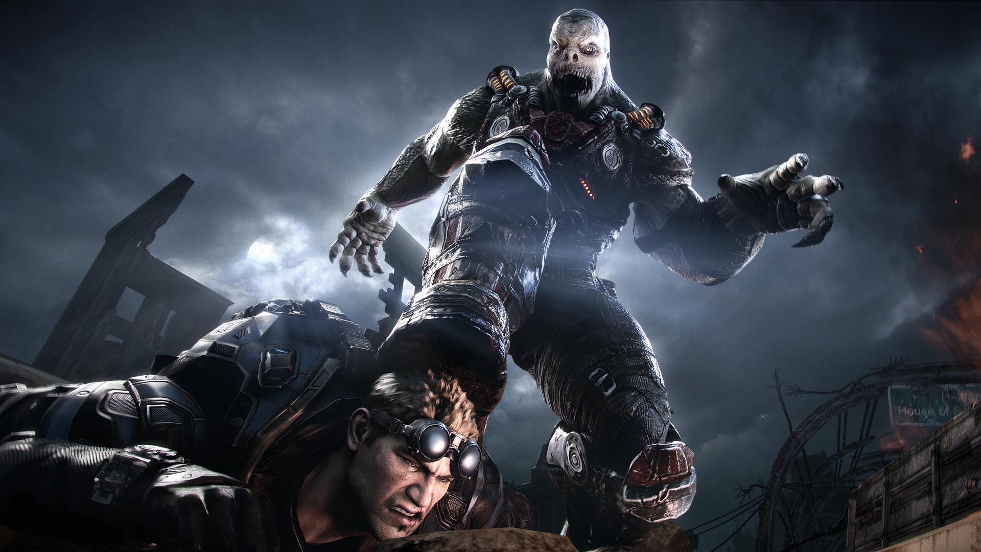 Gears Of War Reloaded Curb Stomp Art