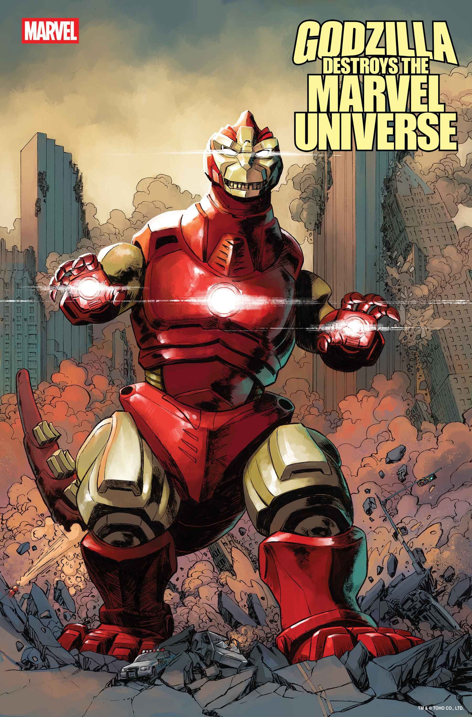Armatura di Godzilla ispirata a Iron Man