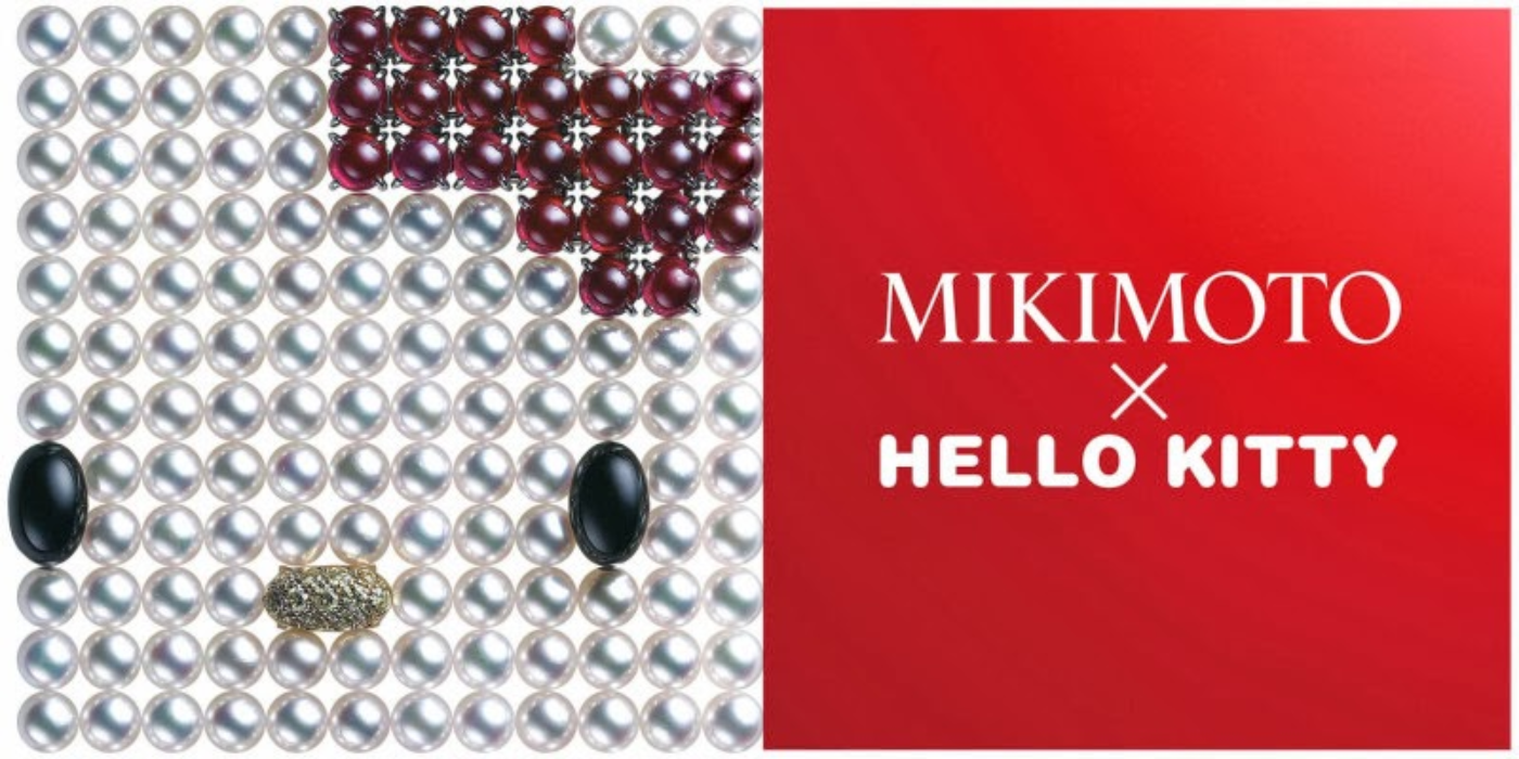 Hello Kitty - Sanrio Mikimoto x Hello Kitty collab logo