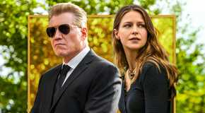 Holt McCallany as Harlan Buckley & Melissa Benoist as Bree Buckley in The Waterfront