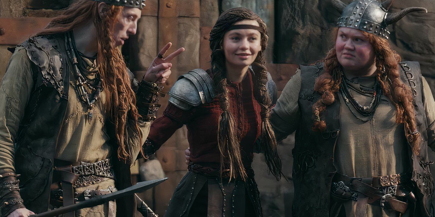 Astrid Ruffnut Tuffnut smiling in How to Train Your Dragon 