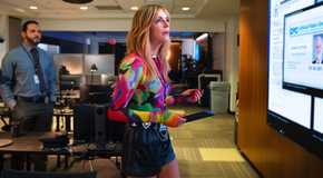 Morgan at the FBI's office in High Potential season 1, episode 12.