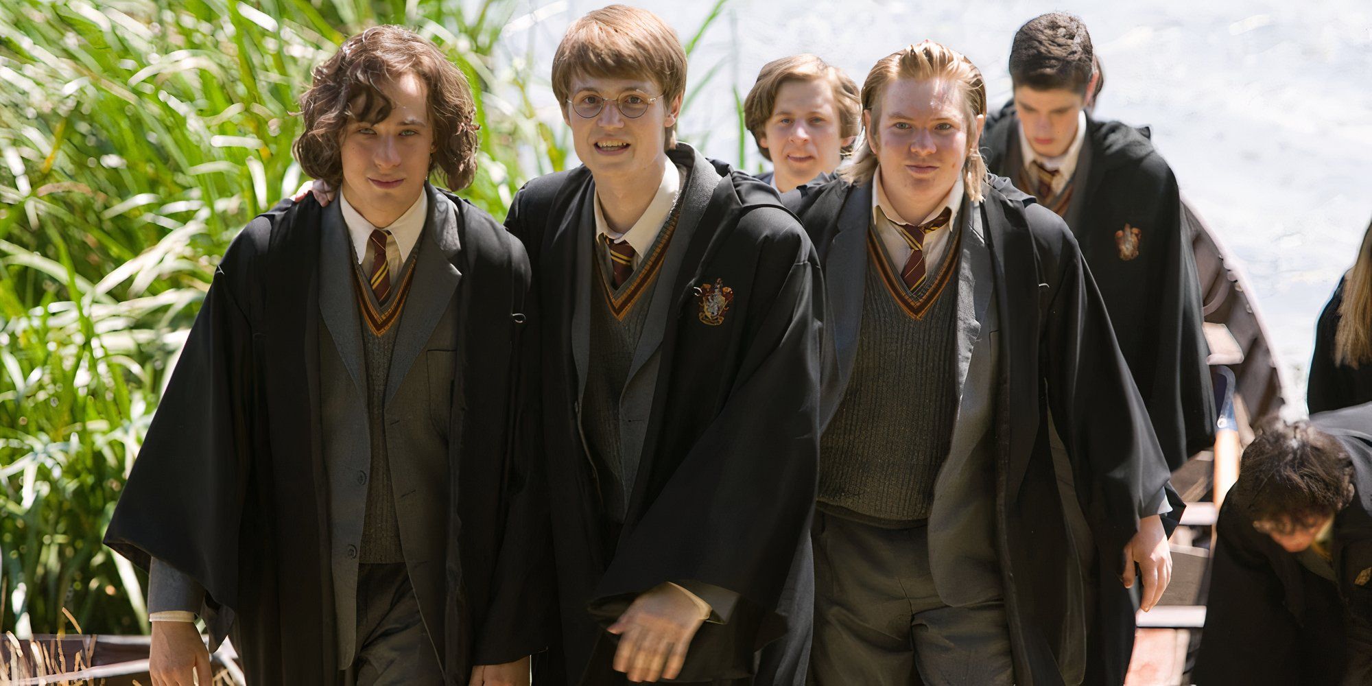 Young Sirius Black, James Potter, and Peter Pettigrew in Harry Potter