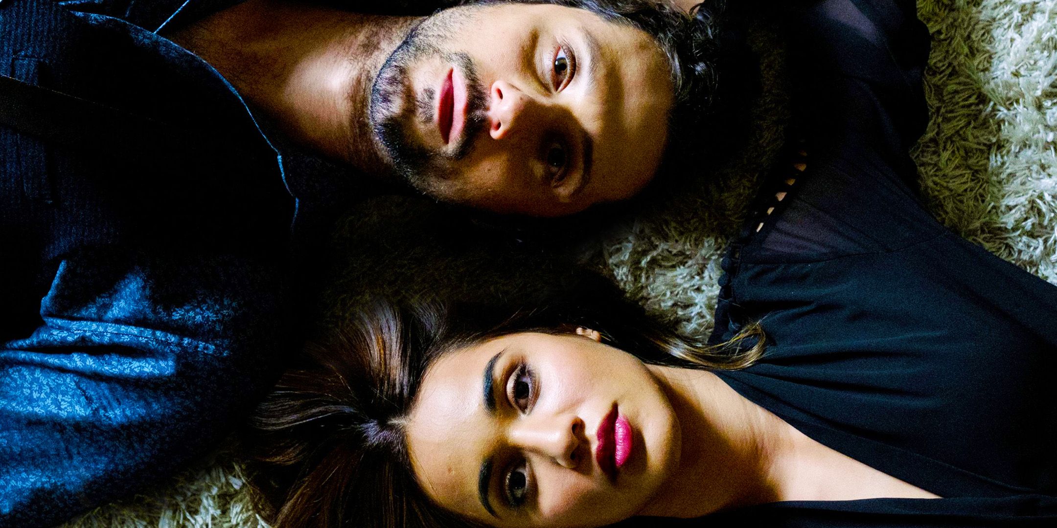 Eliot and Margot laying on the floor and staring up in The Magicians