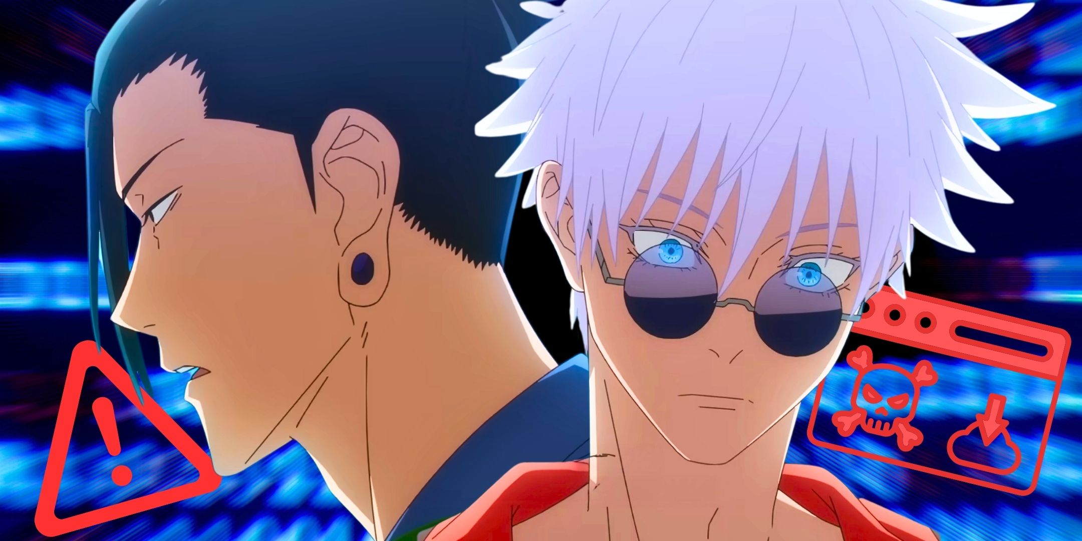 Gojo Satoru and Geto Suguru Jujutsu Kaisen movie custom featured image by Diana Acuña