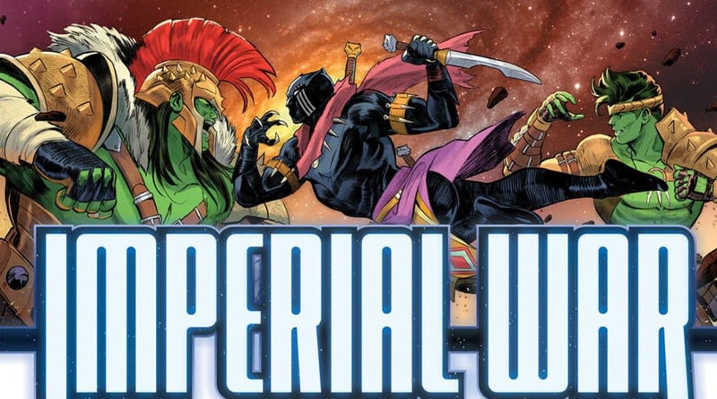 imperial war art of hulk vs black panther